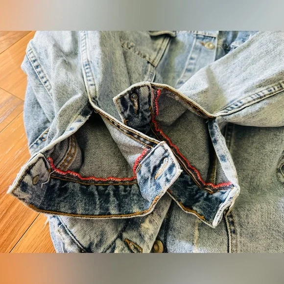 Free People Blue Denim Jacket - Picture 10 of 14
